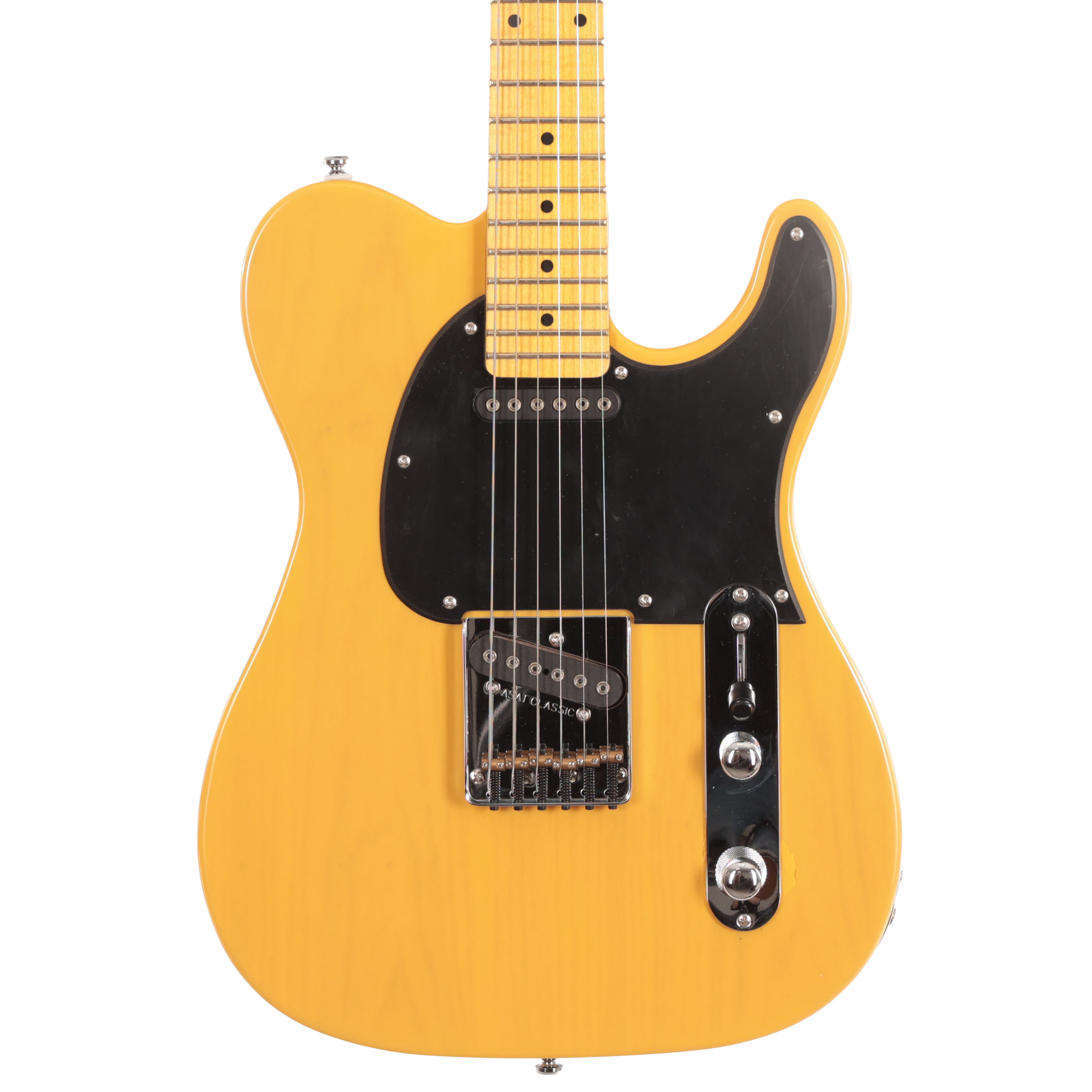 B Stock : G&L Tribute ASAT Classic Butterscotch Maple Fretboard Satin Neck 009